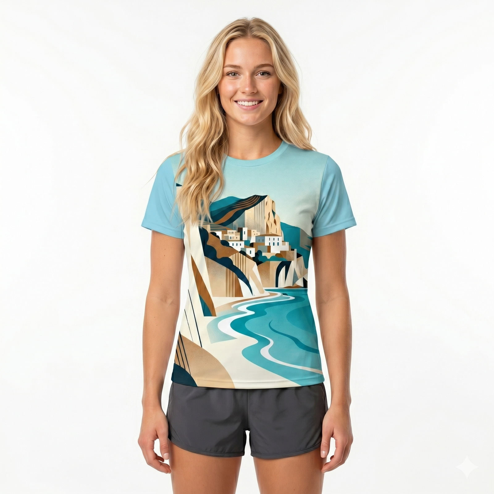 Greek coast Amalfi sportswear
