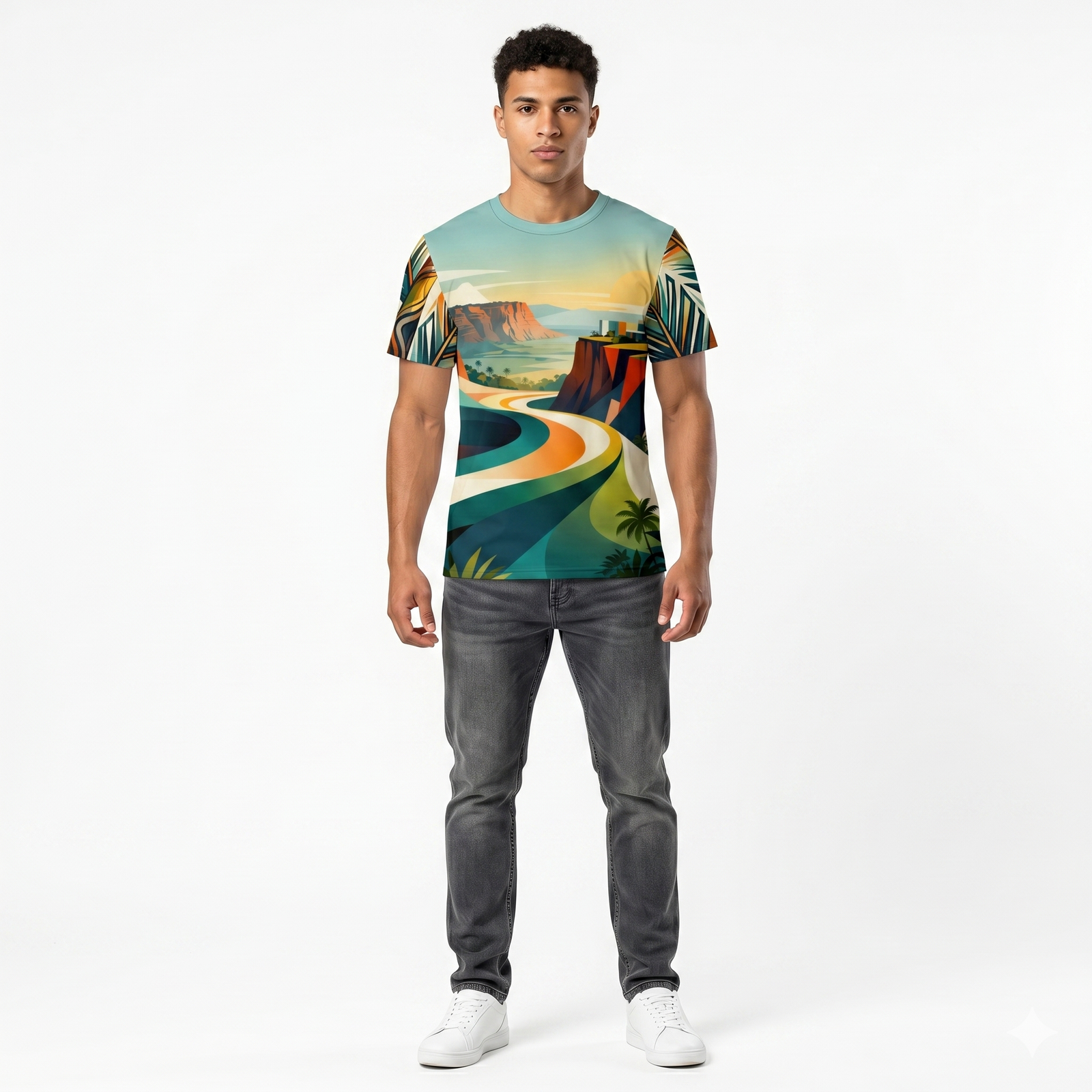 Canyon road landscape sportswear