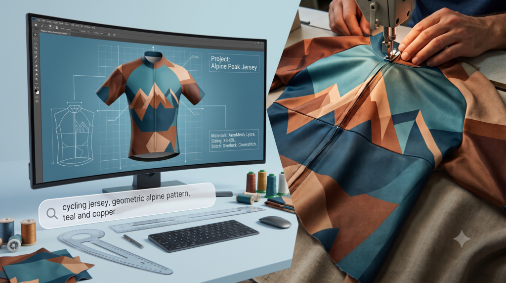 Seven Factories. One Prompt. Seven Jerseys.